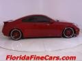 2003 Laser Red Infiniti G 35 Coupe  photo #4