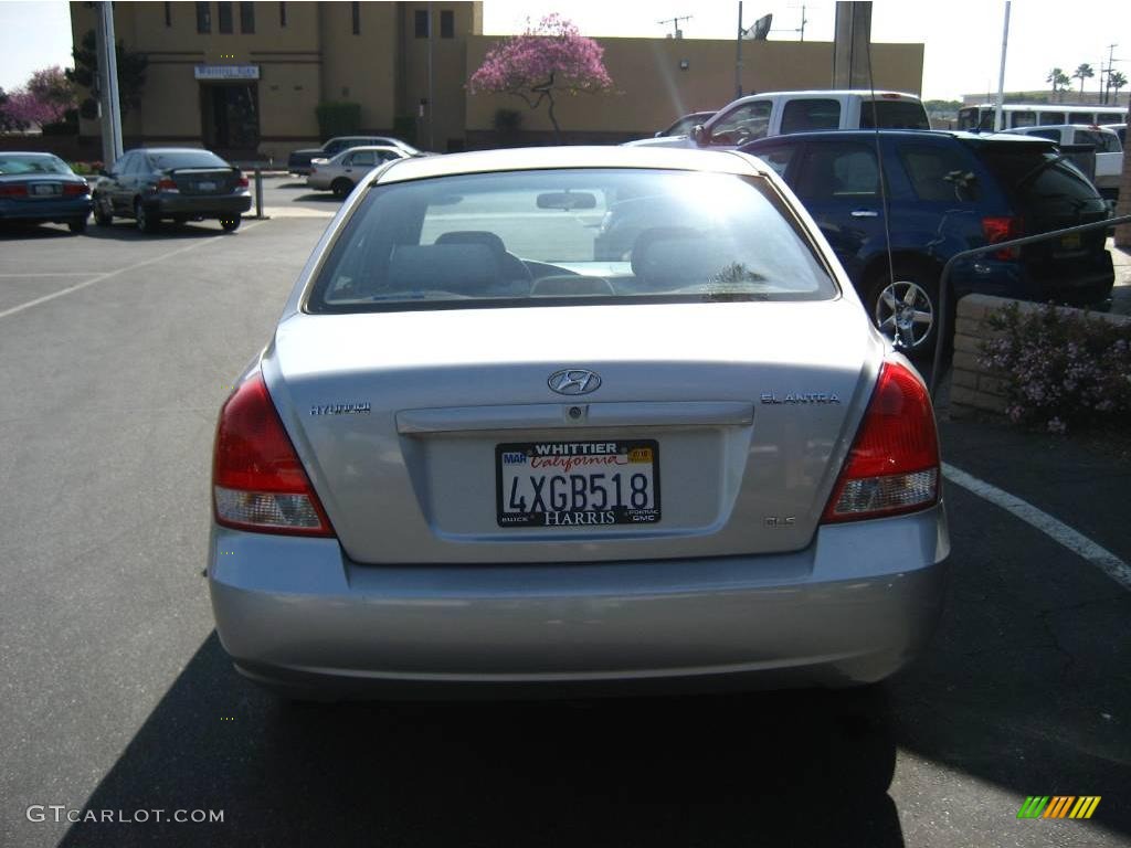 2001 Elantra GLS - Pewter / Gray photo #6