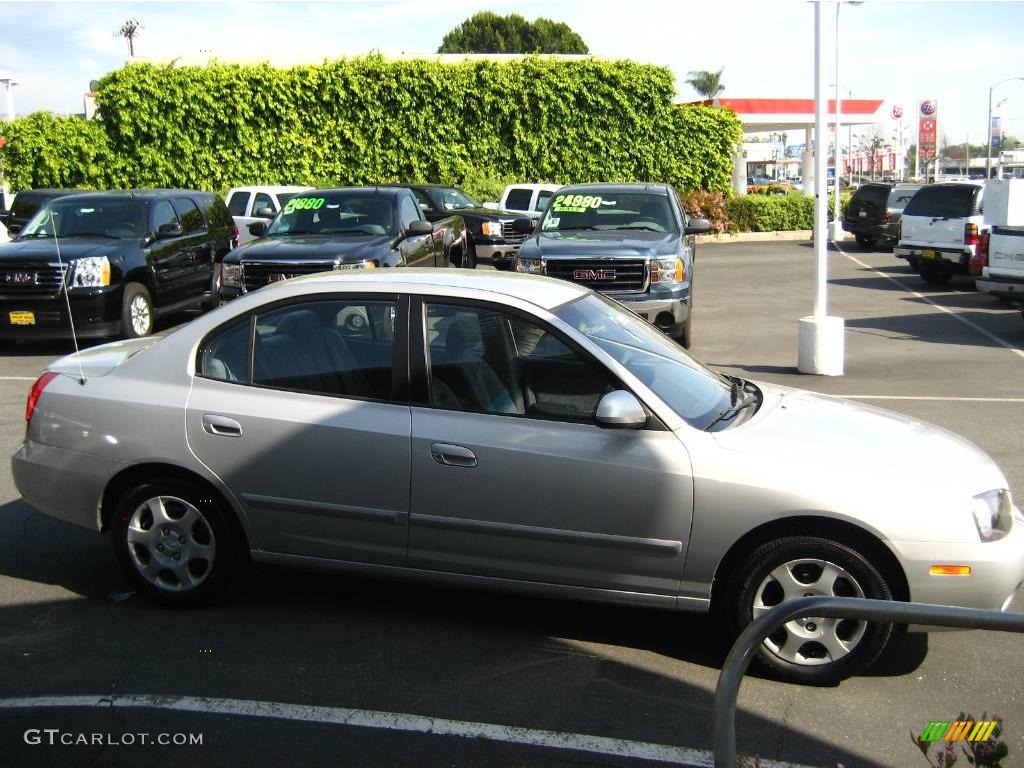 2001 Elantra GLS - Pewter / Gray photo #8