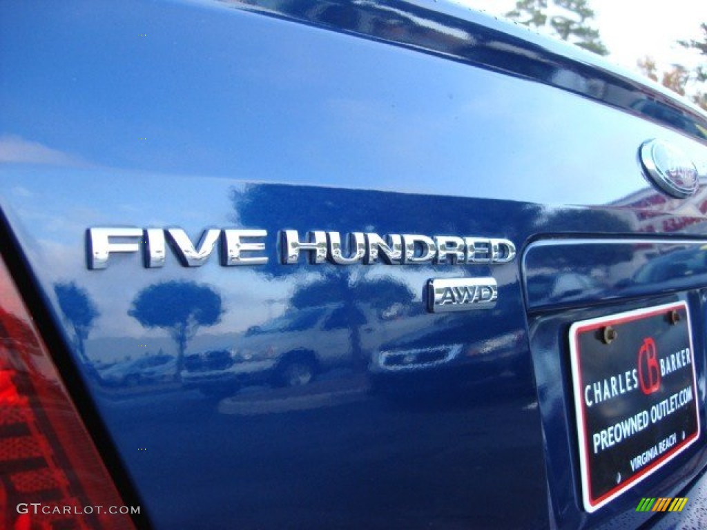 2007 Five Hundred SEL AWD - Dark Blue Pearl Metallic / Shale photo #23