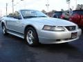 2004 Silver Metallic Ford Mustang V6 Convertible  photo #1