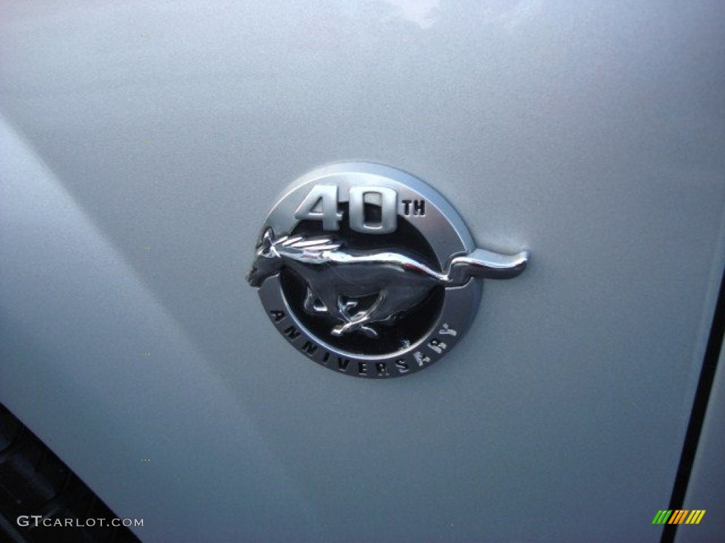 2004 Mustang V6 Convertible - Silver Metallic / Medium Graphite photo #28
