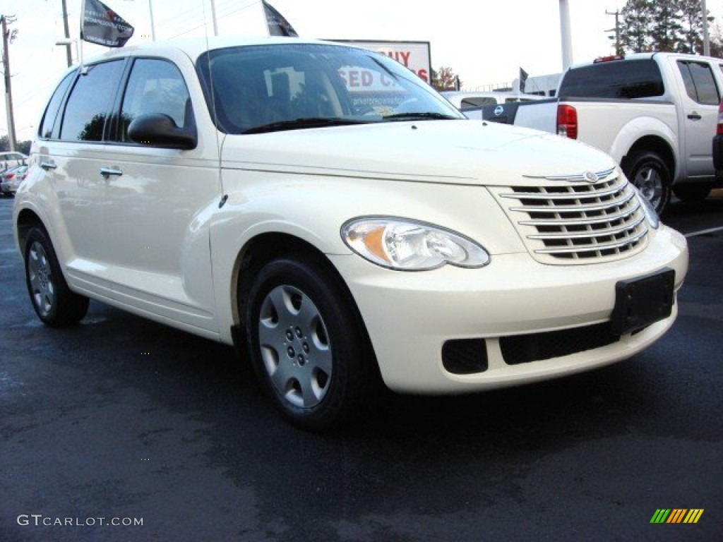 2007 PT Cruiser Touring - Cool Vanilla White / Pastel Slate Gray photo #1