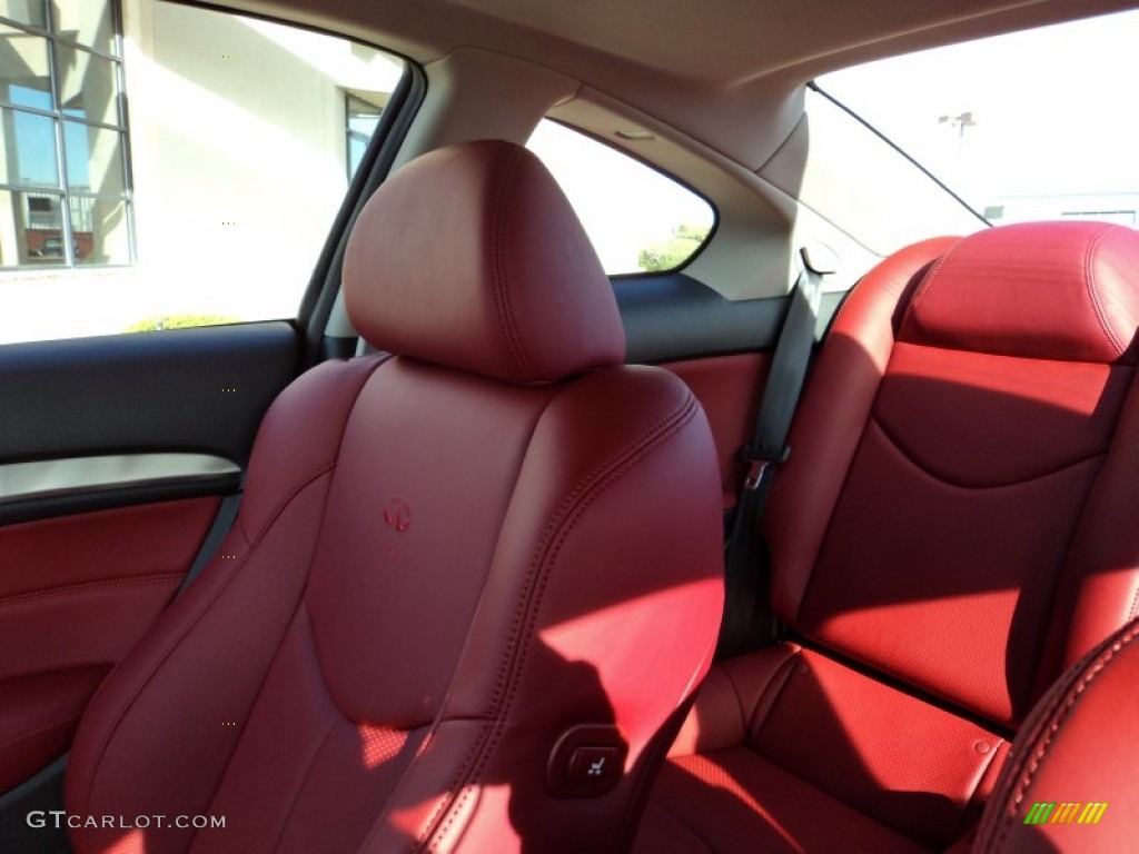 IPL Monaco Red interior 2012 Infiniti G IPL G Coupe Parts