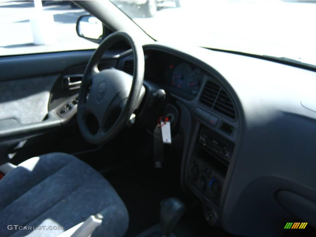 2001 Elantra GLS - Pewter / Gray photo #16
