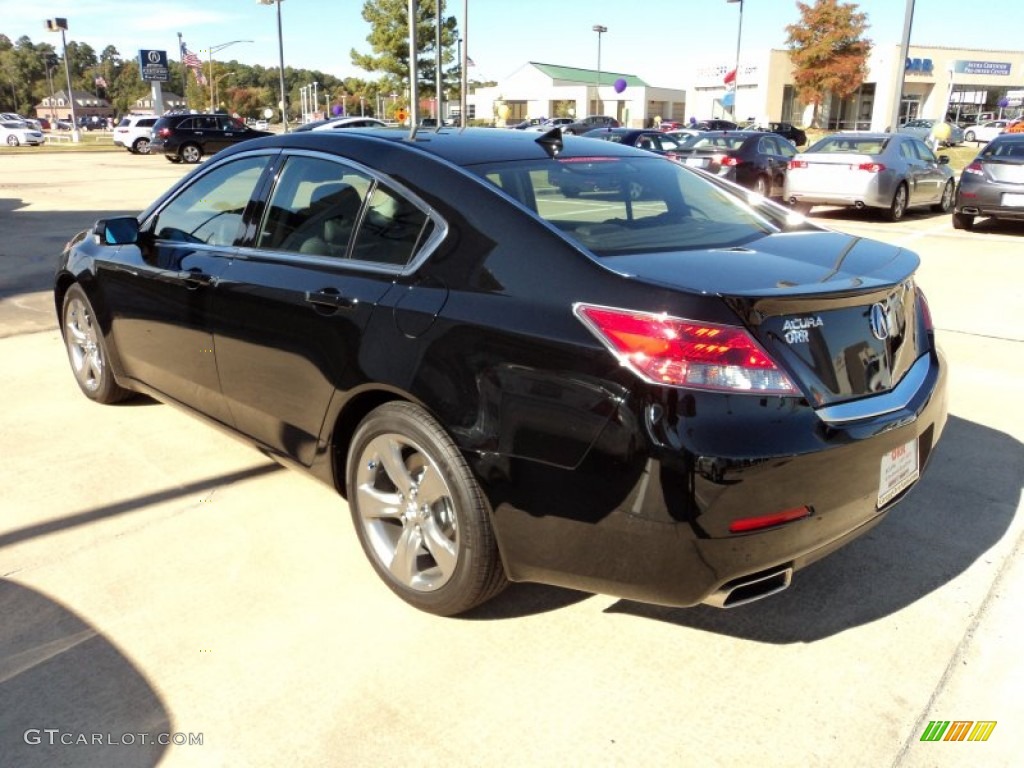 Crystal Black Pearl 2012 Acura TL 3.7 SH-AWD Technology Exterior Photo #56413660