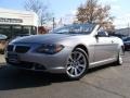 Silver Grey Metallic 2006 BMW 6 Series 650i Convertible