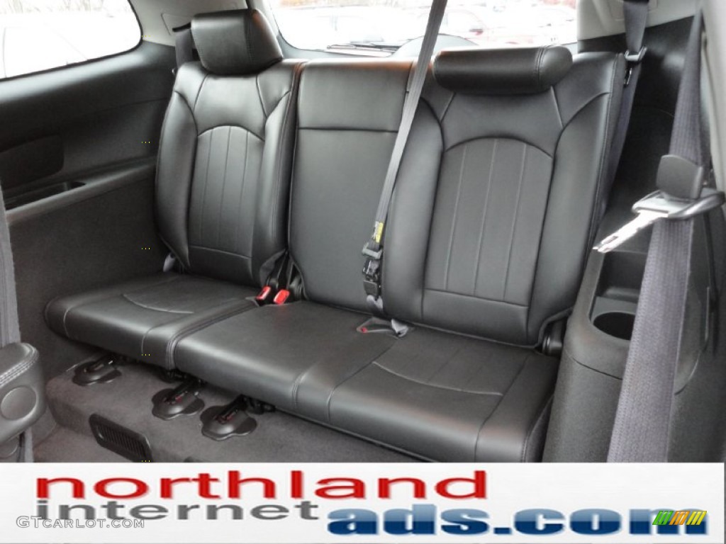 2008 Enclave CXL AWD - Dark Crimson Metallic / Ebony/Ebony photo #16