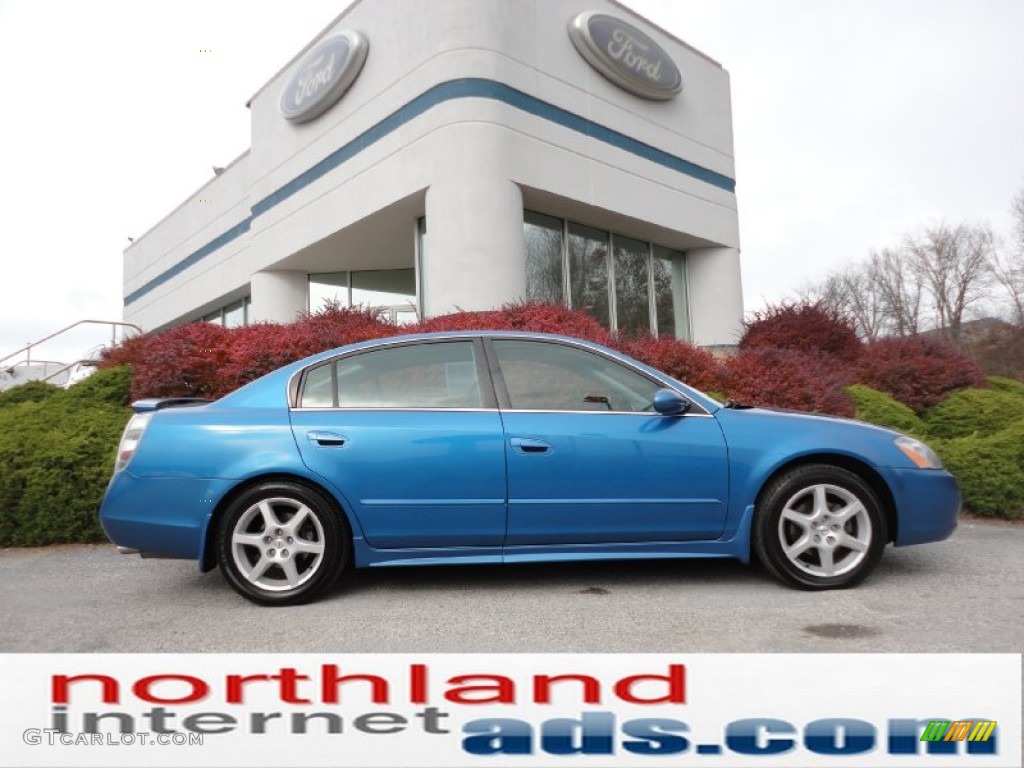 2003 Nissan altima crystal blue metallic #2