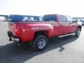 2012 Fire Red GMC Sierra 3500HD Crew Cab 4x4 Dually  photo #22