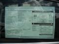 2011 Volkswagen Jetta SEL Sedan Window Sticker