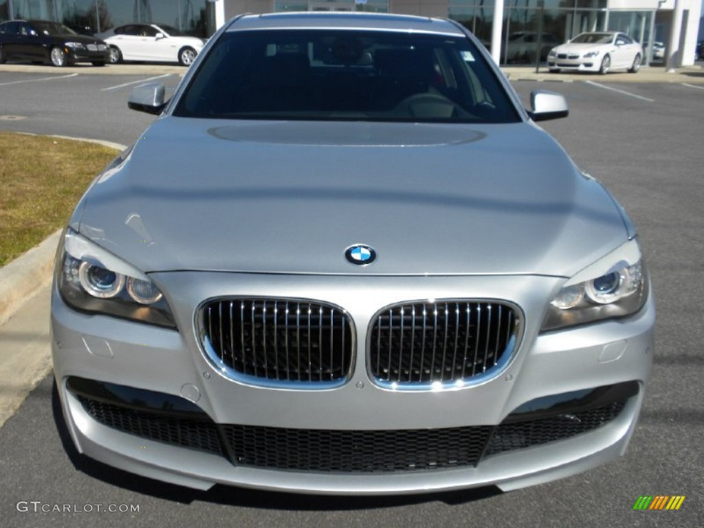Titanium Silver Metallic 2012 BMW 7 Series 750Li Sedan Exterior Photo #56416270