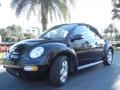 2003 Black Volkswagen New Beetle GLS Convertible  photo #2