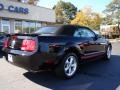 Black - Mustang V6 Premium Convertible Photo No. 8