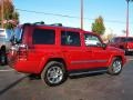 2010 Inferno Red Crystal Pearl Jeep Commander Limited 4x4  photo #3