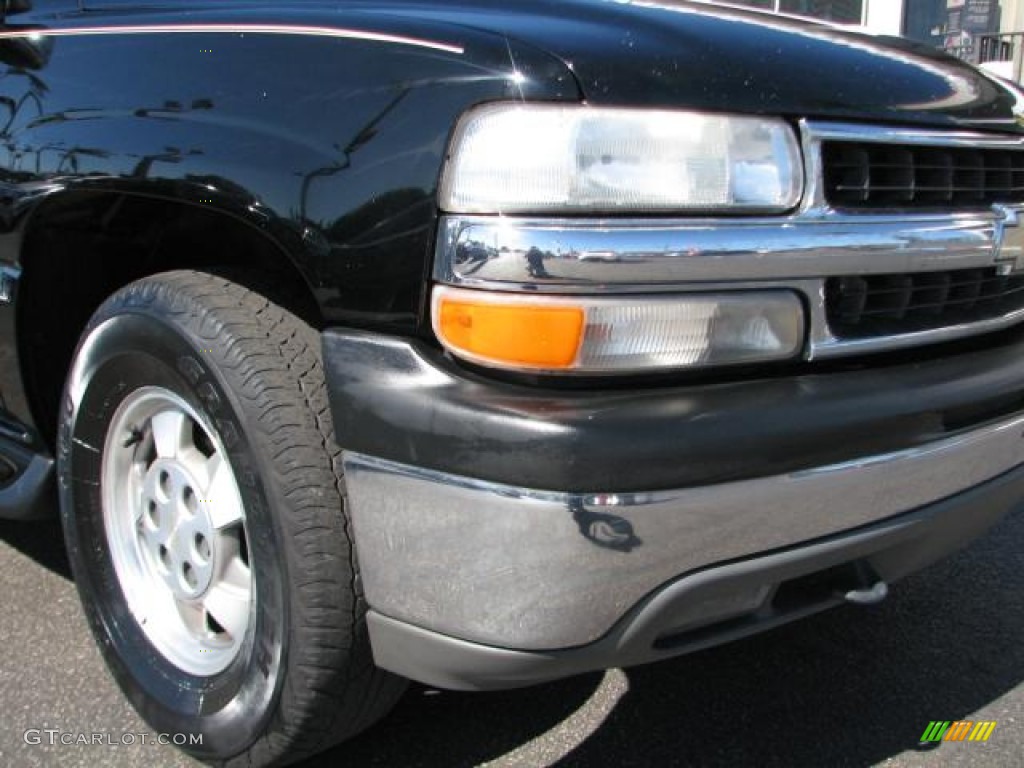 2001 Suburban 1500 LT - Onyx Black / Tan photo #2