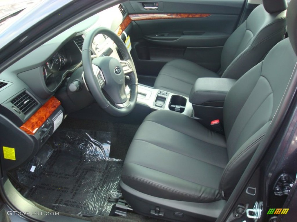 Off Black Interior 2012 Subaru Legacy 2.5i Limited Photo #56418331