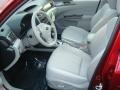 Platinum 2012 Subaru Forester 2.5 X Premium Interior Color