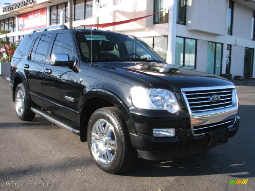 Black Ford Explorer