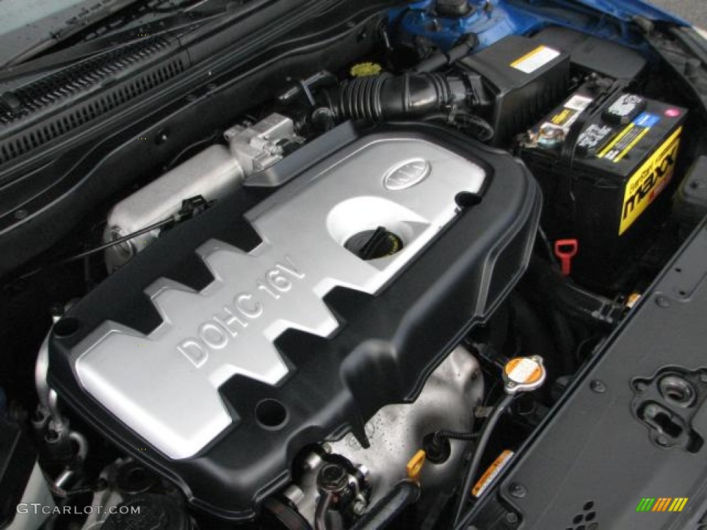 2006 Kia Rio Rio5 SX Hatchback 1.6 Liter DOHC 16-Valve VVT 4 Cylinder Engine Photo #56419357