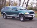 1997 Pacific Green Pearl Metallic Ford F250 Lariat Extended Cab 4x4  photo #1
