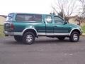1997 Pacific Green Pearl Metallic Ford F250 Lariat Extended Cab 4x4  photo #4