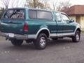 1997 Pacific Green Pearl Metallic Ford F250 Lariat Extended Cab 4x4  photo #5