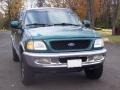 1997 Pacific Green Pearl Metallic Ford F250 Lariat Extended Cab 4x4  photo #7