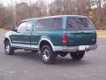 1997 Pacific Green Pearl Metallic Ford F250 Lariat Extended Cab 4x4  photo #13