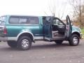 1997 Pacific Green Pearl Metallic Ford F250 Lariat Extended Cab 4x4  photo #17