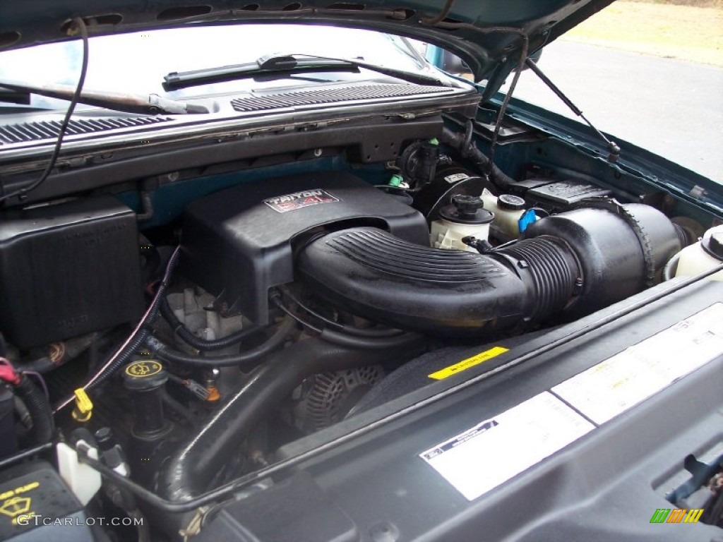 1997 Ford F250 Lariat Extended Cab 4x4 5.4 Liter SOHC 16-Valve V8 Engine Photo #56420263