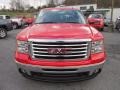 2012 Fire Red GMC Sierra 1500 SLT Z71 Extended Cab 4x4  photo #2