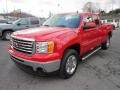 2012 Fire Red GMC Sierra 1500 SLT Z71 Extended Cab 4x4  photo #3
