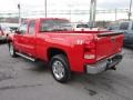 2012 Fire Red GMC Sierra 1500 SLT Z71 Extended Cab 4x4  photo #5