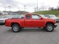 Red Orange Metallic 2012 GMC Canyon SLE Extended Cab 4x4 Exterior