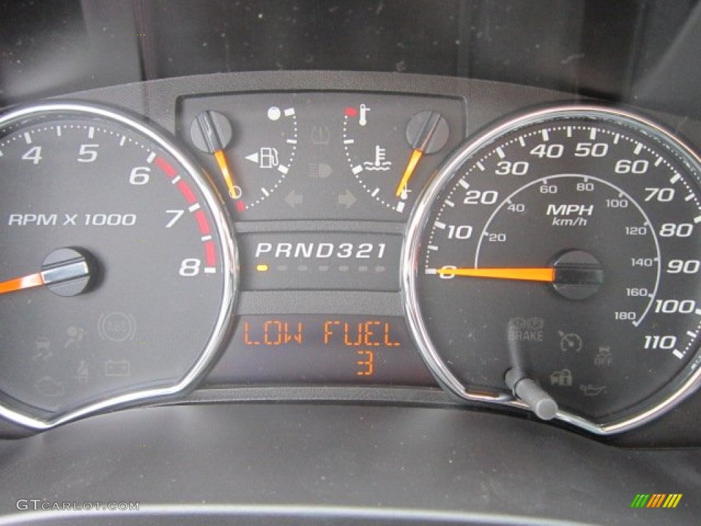 2012 GMC Canyon SLE Extended Cab 4x4 Gauges Photo #56420866
