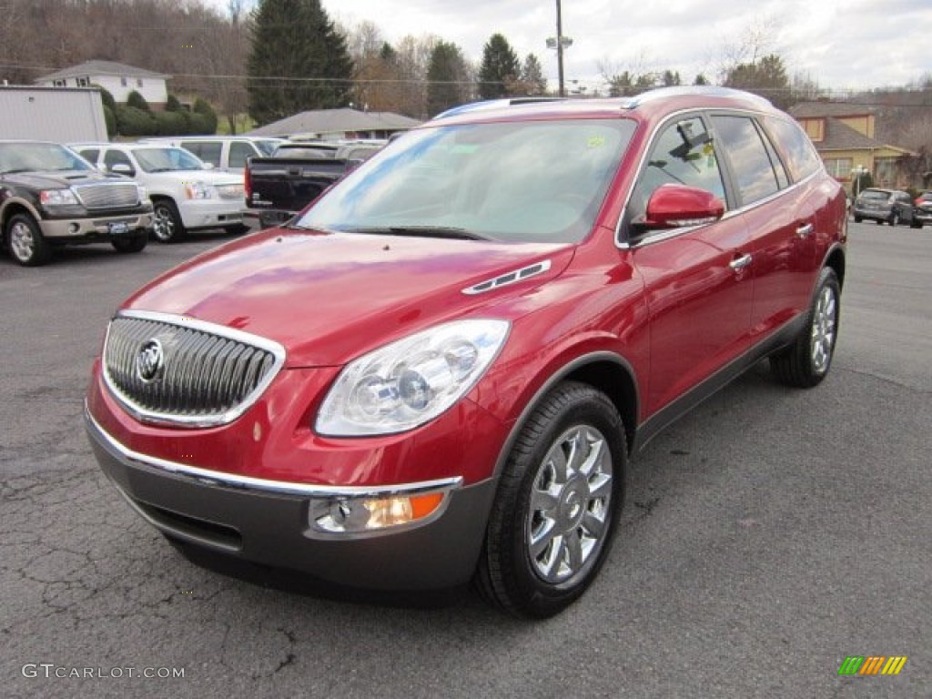 Crystal Red Tintcoat 2012 Buick Enclave AWD Exterior Photo #56420893