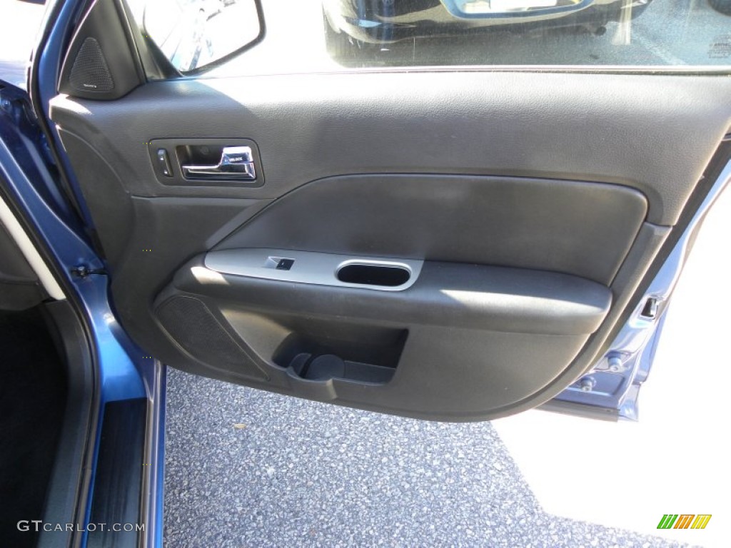 2010 Fusion SEL V6 - Sport Blue Metallic / Charcoal Black photo #9