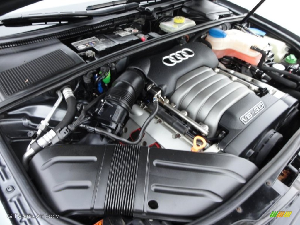 2005 Audi A4 3.0 quattro Avant Engine Photos