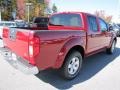 2012 Red Brick Nissan Frontier SV Crew Cab  photo #5