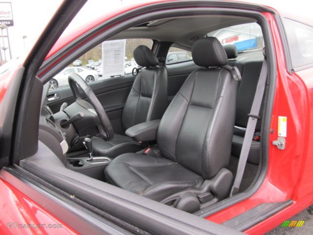 Ebony Interior 2007 Chevrolet Cobalt SS Coupe Photo #56423323