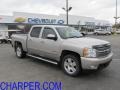 Silver Birch Metallic 2008 Chevrolet Silverado 1500 LTZ Crew Cab 4x4