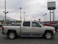 2008 Silver Birch Metallic Chevrolet Silverado 1500 LTZ Crew Cab 4x4  photo #2