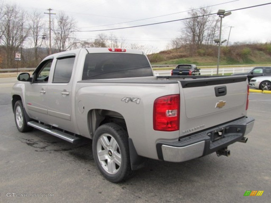 Silver Birch Metallic 2008 Chevrolet Silverado 1500 LTZ Crew Cab 4x4 Exterior Photo #56423494