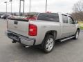 2008 Silver Birch Metallic Chevrolet Silverado 1500 LTZ Crew Cab 4x4  photo #9