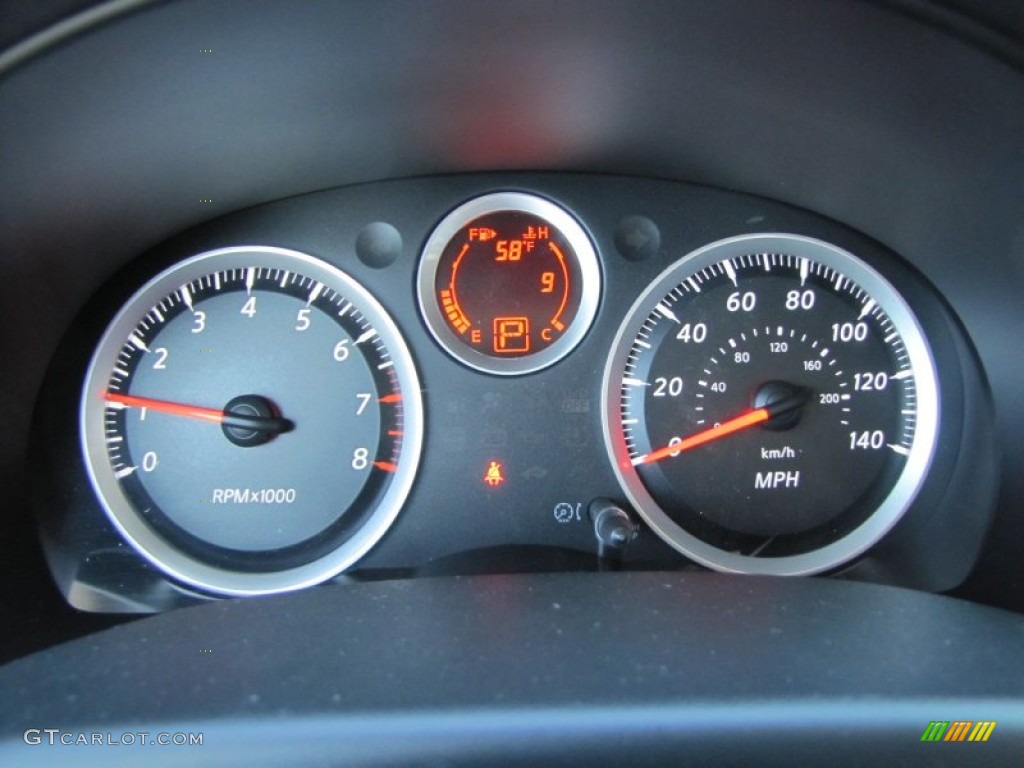 2012 Nissan Sentra 2.0 SR Gauges Photo #56423634