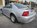 2000 Silver Metallic Ford Mustang V6 Coupe  photo #2