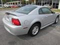 2000 Silver Metallic Ford Mustang V6 Coupe  photo #3