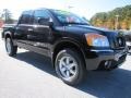 Galaxy Black 2012 Nissan Titan Pro-4X Crew Cab 4x4 Exterior