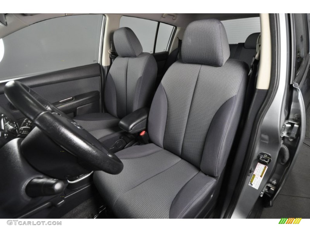 Charcoal Interior 2009 Nissan Versa 1.8 SL Hatchback Photo #56424637